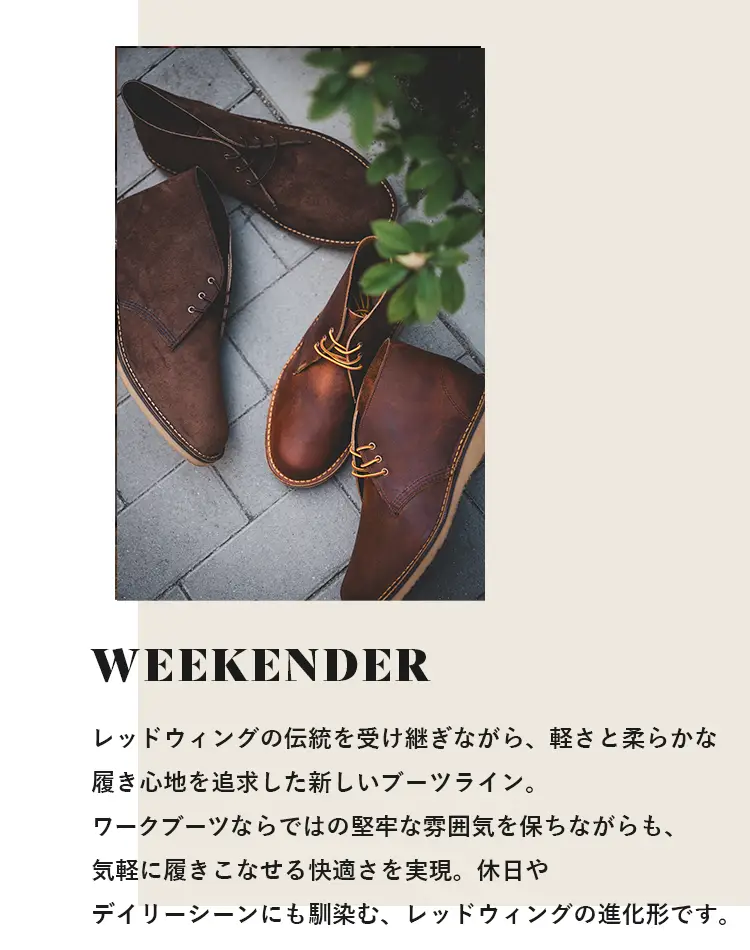 WEEKENDERモデル紹介SP